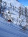 Conditions de rêve en ski de randonnée dans le val d'Entraunes